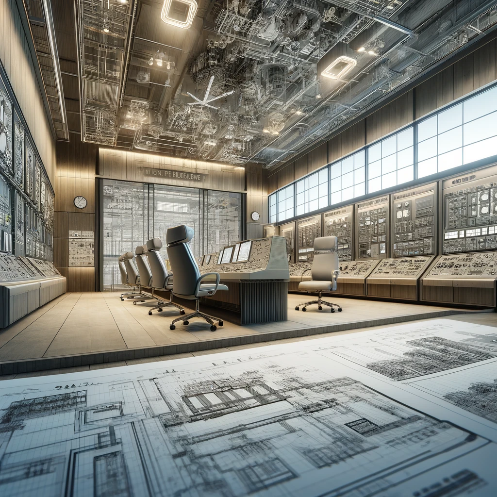 Construction of New Control Building Room - DECPBC Interior Fit-Out Company