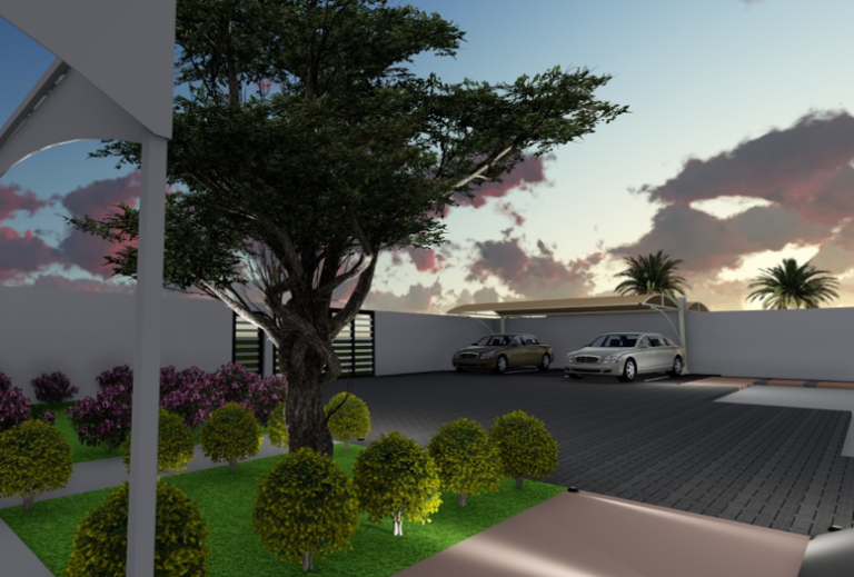 : Landscape For Proposed Villa 01 & 02 At Zabeel Dubai UAE 3